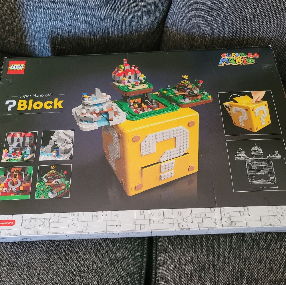 New In Box Lego Super Mario 64 game cube